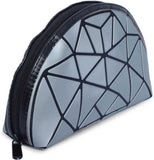 BAOMI Geometric Multipurpose Pouch Range Silver Color Soft One Size Handbag