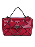 BAOMI Geometric Sling Bag Range Red Color Soft One Size Sling Bag