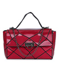 BAOMI Geometric Sling Bag Soft Red Sling Bag