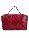 BAOMI Geometric Sling Bag Range Red Color Soft One Size Sling Bag