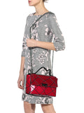 BAOMI Geometric Sling Bag Range Red Color Soft One Size Sling Bag
