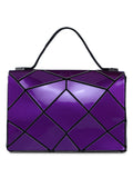 BAOMI Geometric Sling Bag Range Purple Color Soft One Size Sling Bag