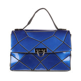 BAOMI Geometric Sling Bag Range Blue Color Soft One Size Sling Bag