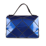 BAOMI Geometric Sling Bag Range Blue Color Soft One Size Sling Bag