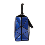 BAOMI Geometric Sling Bag Range Blue Color Soft One Size Sling Bag