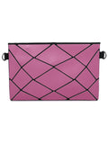 BAOMI Geometric Sling Bag Range Assorted Pnk Color Soft One Size Sling Bag