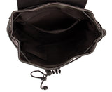 BAOMI Geometric Sling Bag Soft Silver Backpack