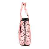 BAOMI Geometric Tote Range Rose Gold Color Soft One Size Handbag