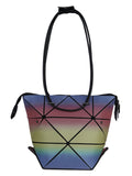 BAOMI Geometric Tote Soft Assorted Handbag