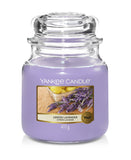 Yankee Candle Original Medium Jar Scented Candle - Lemon Lavender