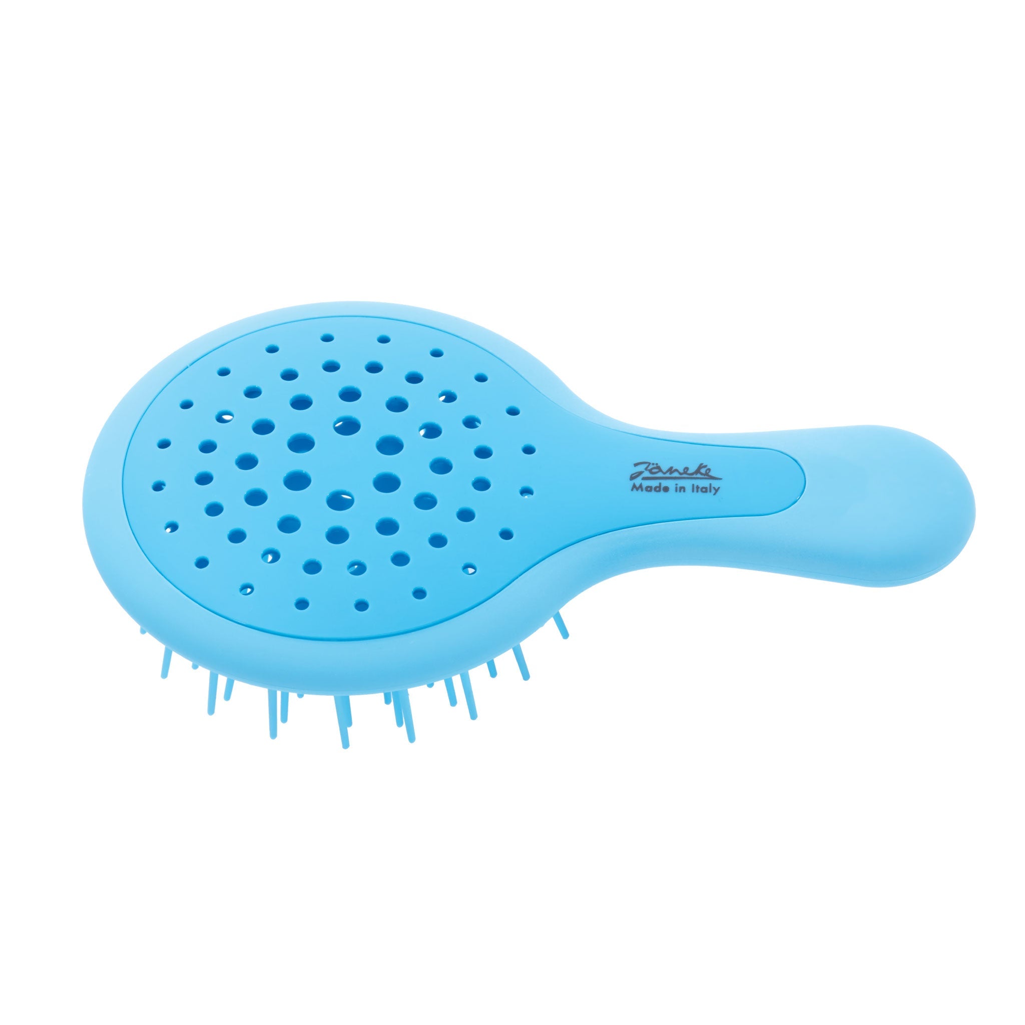 Janeke Professional Unisex Hair Brush (Fluo Blue)