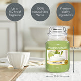 Yankee Original Large Jar Scented Candle - Vanilla Lime