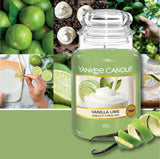 Yankee Original Large Jar Scented Candle - Vanilla Lime