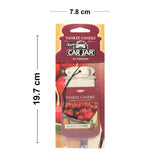 Yankee Candle Black Cherry Single Car Jar Air Freshener