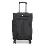 SWISSBRAND C GRANDE Range Black Color Soft Cabin Luggage
