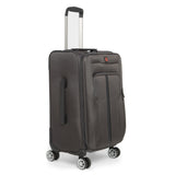 SWISSBRAND C GRANDE Range Dark Grey Color Soft Cabin Luggage