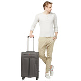 SWISSBRAND C GRANDE Range Dark Grey Color Soft Cabin Luggage