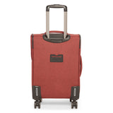 SWISSBRAND C VEVEY Range Rose Red Color Soft Cabin Luggage