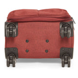 SWISSBRAND C VEVEY Range Rose Red Color Soft Cabin Luggage