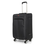 SWISSBRAND C GRANDE Range Black Color Soft Cabin Luggage