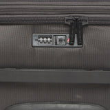 SWISSBRAND C GRANDE Range Dark Grey Color Soft Cabin Luggage