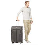 SWISSBRAND C GRANDE Range Dark Grey Color Soft Cabin Luggage