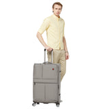 SWISSBRAND C VEVEY Range Grey Color Soft Cabin Luggage