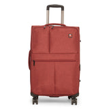 SWISSBRAND C VEVEY Range Rose Red Color Soft Cabin Luggage