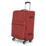 SWISSBRAND C VEVEY Range Rose Red Color Soft Cabin Luggage