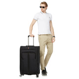 SWISSBRAND C GRANDE Range Black Color Soft Cabin Luggage