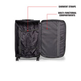SWISSBRAND C GRANDE Range Dark Grey Color Soft Cabin Luggage
