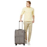 SWISSBRAND C VEVEY Range Grey Color Soft Cabin Luggage