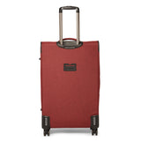 SWISSBRAND C VEVEY Range Rose Red Color Soft Cabin Luggage