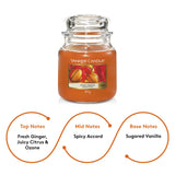Yankee Candle Original Spiced Orange Medium Jar Scented Candle