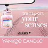 Yankee Candle Car Jar Air Freshener Ultimate Pink Sands