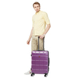 SWISSBRAND FRIBURG Range Purple Color Hard Cabin Luggage