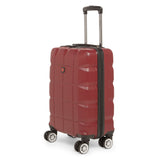 SWISSBRAND C FRIBURG Range Burgundy Color Hard Cabin Luggage