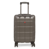 SWISSBRAND C FRIBURG Range Dark Grey Color Hard Cabin Luggage