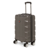 SWISSBRAND C FRIBURG Range Dark Grey Color Hard Cabin Luggage
