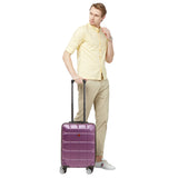 SWISSBRAND FRIBURG Range Purple Color Hard Cabin Luggage