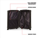 SWISSBRAND C FRIBURG Range Burgundy Color Hard Cabin Luggage