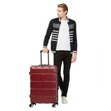 SWISSBRAND C FRIBURG Range Burgundy Color Hard Cabin Luggage