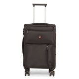 SWISSBRAND C LOCARNO Range Black Color Soft Cabin Luggage