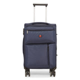 SWISSBRAND C LOCARNO Range Dark Blue Color Soft Cabin Luggage