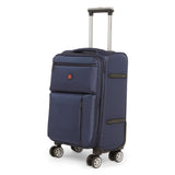 SWISSBRAND C LOCARNO Range Dark Blue Color Soft Cabin Luggage