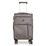 SWISSBRAND Locarno Soft Large Dark Grey Luggage Trolley
