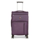 SWISSBRAND C LOCARNO Range Purple Color Soft Cabin Luggage