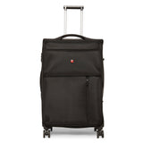 SWISSBRAND C LOCARNO Range Black Color Soft Cabin Luggage