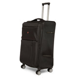SWISSBRAND C LOCARNO Range Black Color Soft Cabin Luggage