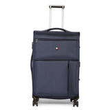 SWISSBRAND Locarno Soft Body Large Dark Blue Luggage Trolley